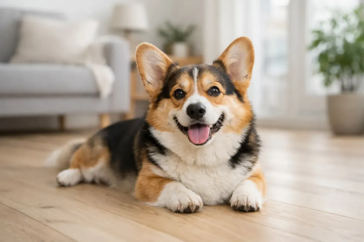 Illustration av läckande tarm hos hund