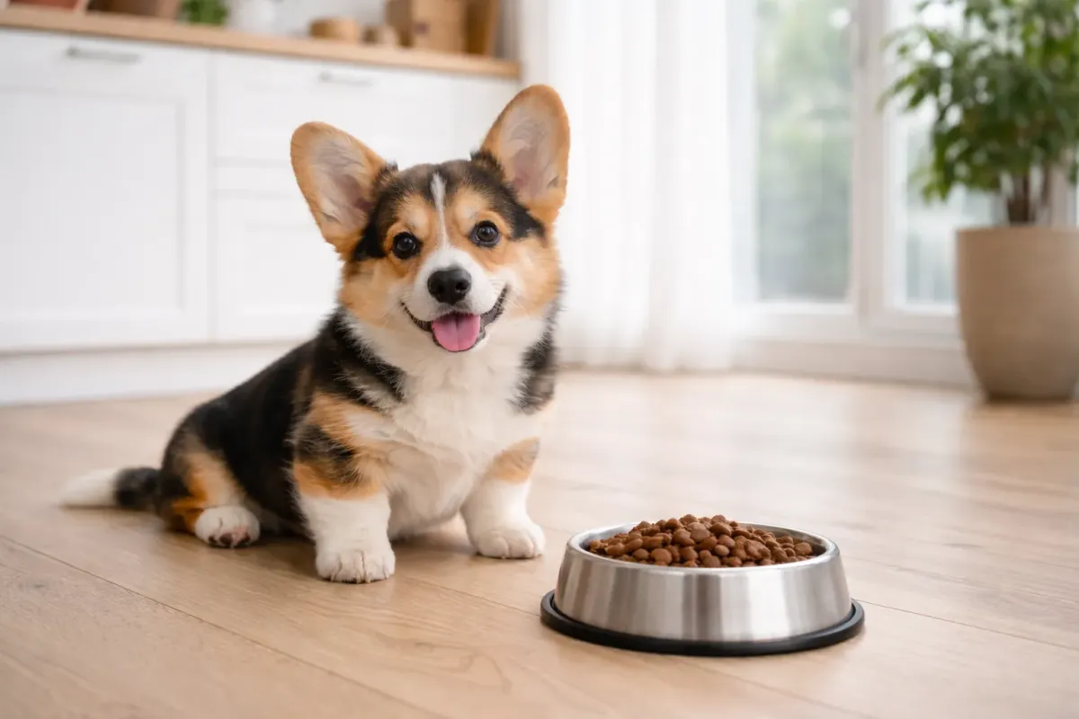 Illustration av läckande tarm hos hund