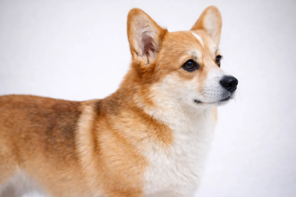 Corgi matt päls